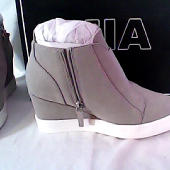 Mia Cristie Sneaker Wedge Gray Shoe/Bootie Size 7 M NIB - Picture 4 of 10